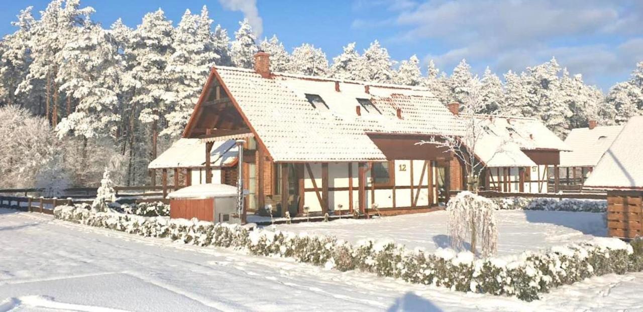 Ostoja Bukowo 12,2 Chata U Szoltesa Borowy Mlyn Bagian luar foto